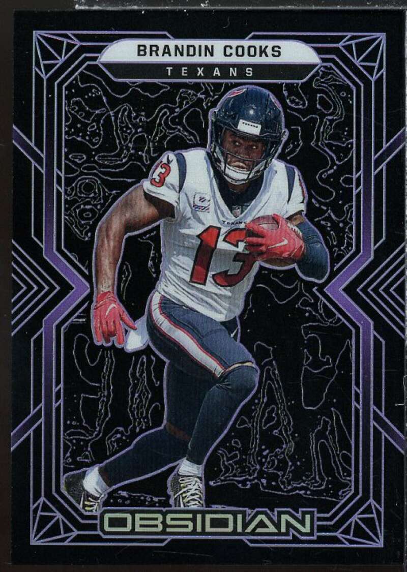 Brandin Cooks Card 2022 Panini Obsidian Electric Etch Contra #40  Image 1