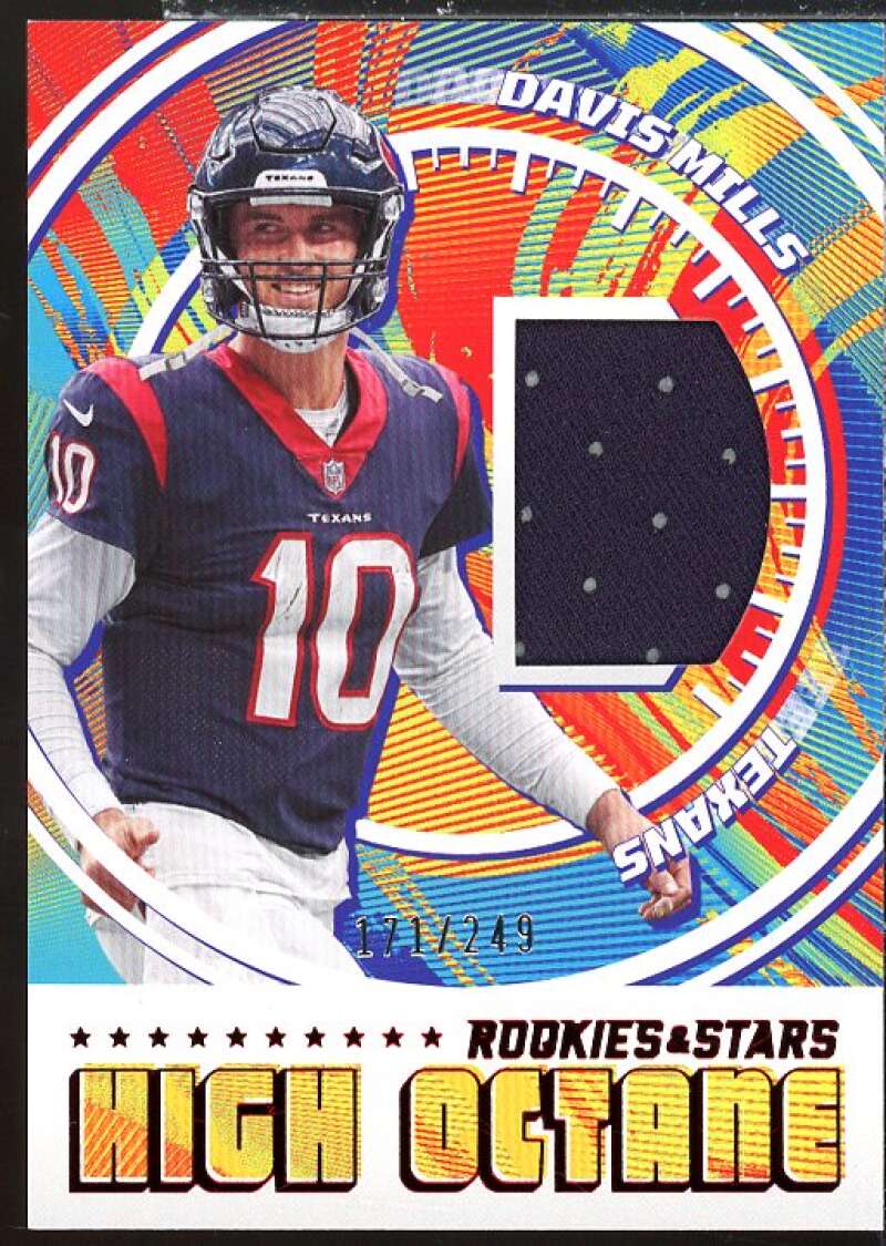 Davis Mills Card 2022 Rookies Stars High Octane Memorabilia #14  Image 1