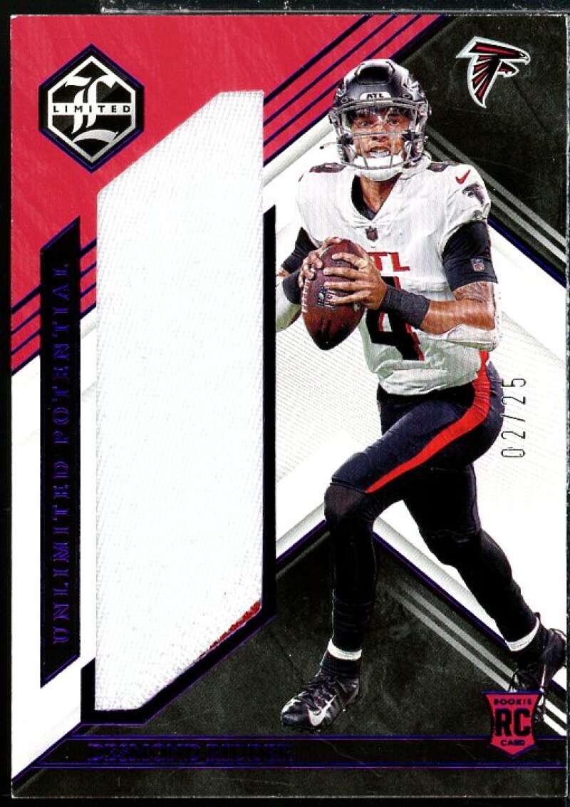 Desmond Ridder RC 2022 Limited Unlimited Potential Jerseys Amethyst Spotlight #4  Image 1