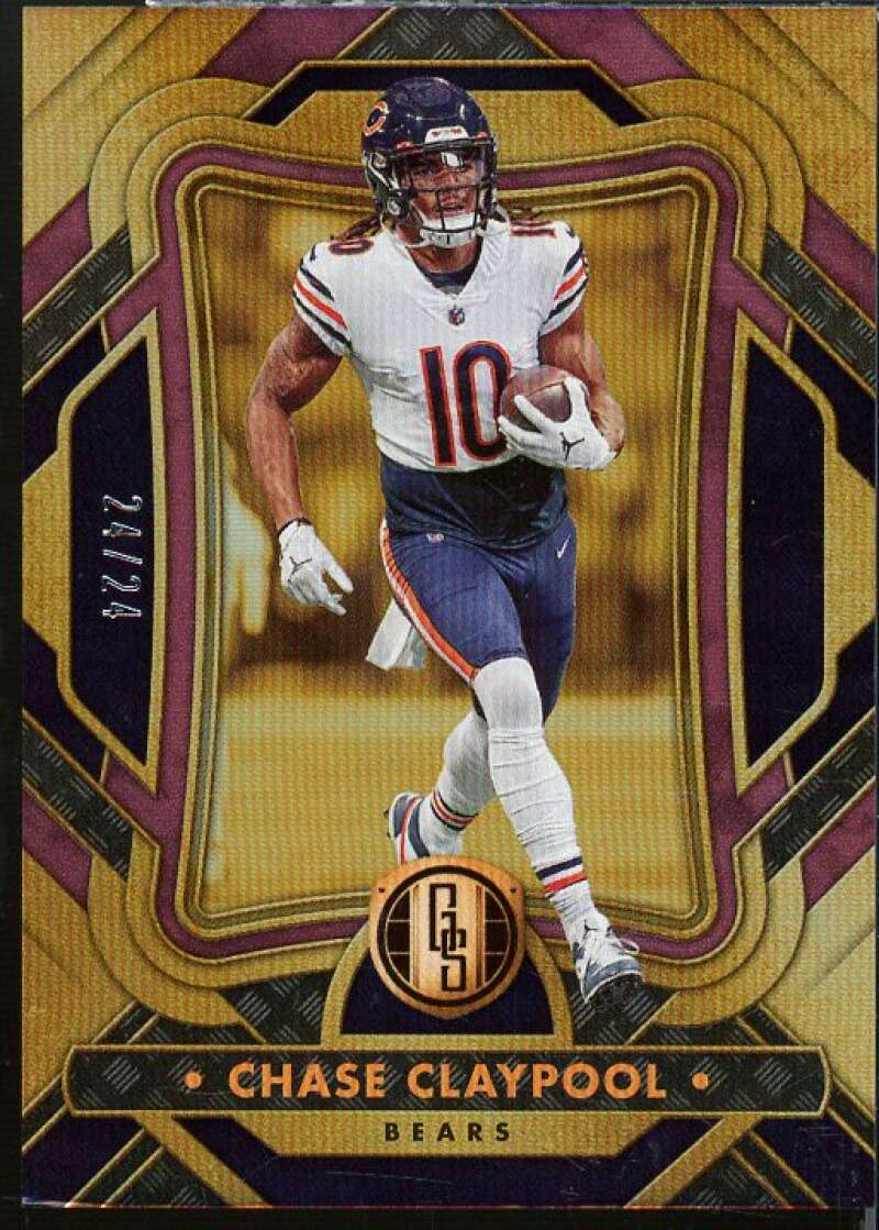 Chase Claypool Card 2023 Panini Gold Standard Rose Gold #4  Image 1