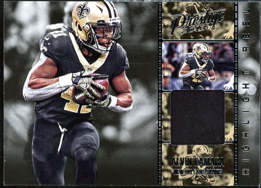 Alvin Kamara Card 2018 Prestige Highlight Reel Jerseys #9  Image 1