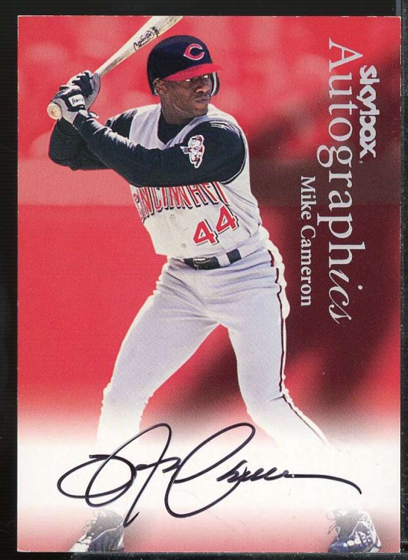 Mike Cameron Card 2000 SkyBox Autographics #23  Image 1