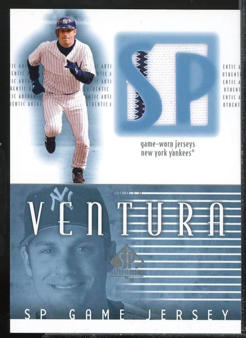 Robin Ventura Card 2002 SP Authentic Game Jersey #JRV  Image 1