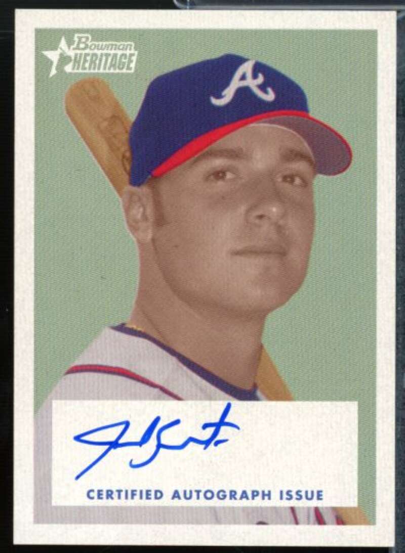 Jarrod Saltalamacchia C Card 2006 Bowman Heritage Signs of Greatness #JS  Image 1