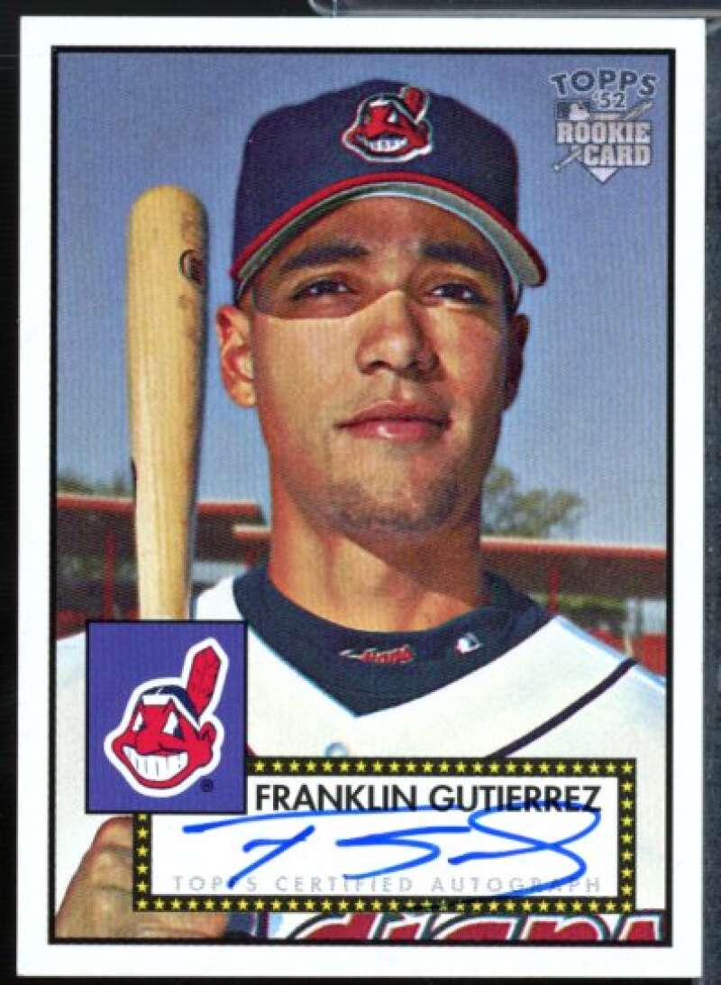 Franklin Gutierrez H Card 2006 Topps '52 Signatures #FG  Image 1