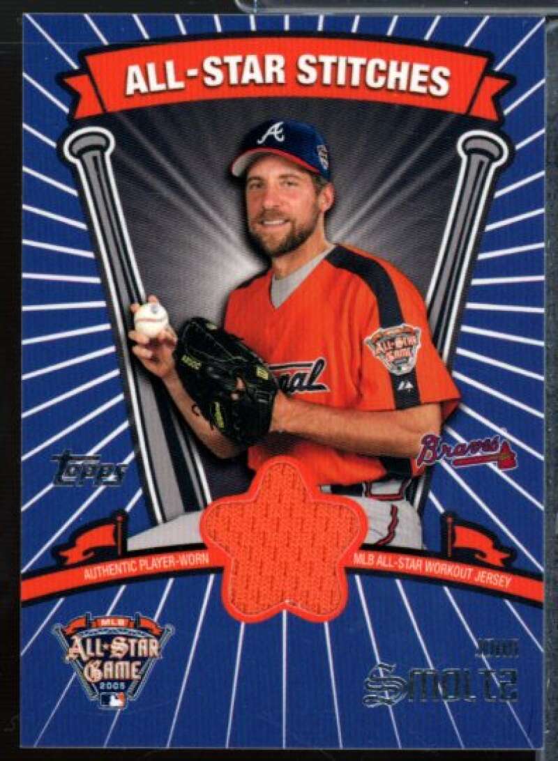 John Smoltz D Card 2005 Topps Update All-Star Stitches #JSM  Image 1