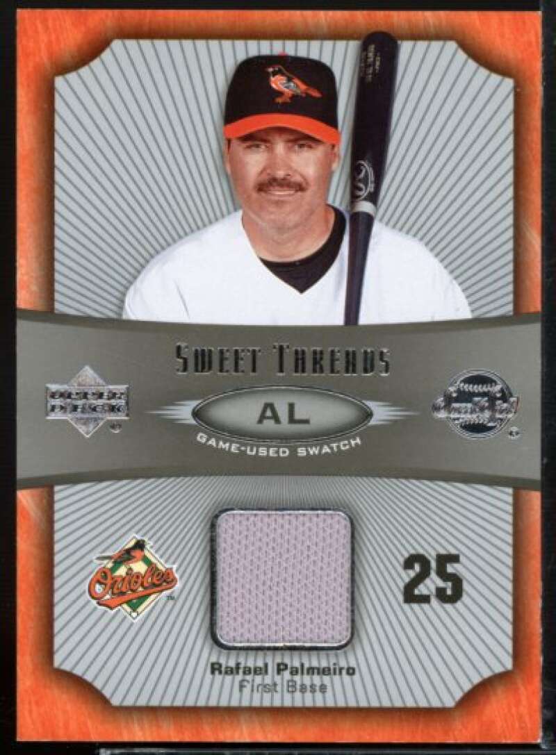 Rafael Palmeiro Card 2005 Sweet Spot Sweet Threads #STRP  Image 1