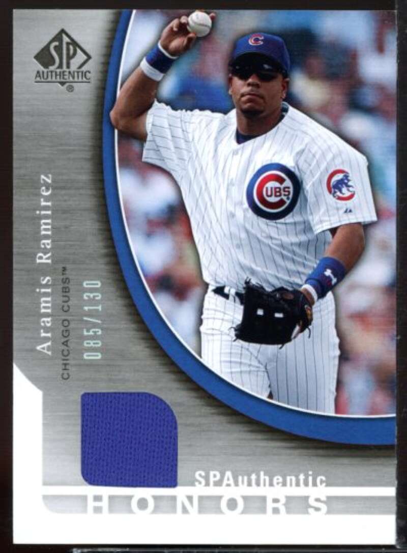Aramis Ramirez Card 2005 SP Authentic Honors Jersey #AR  Image 1