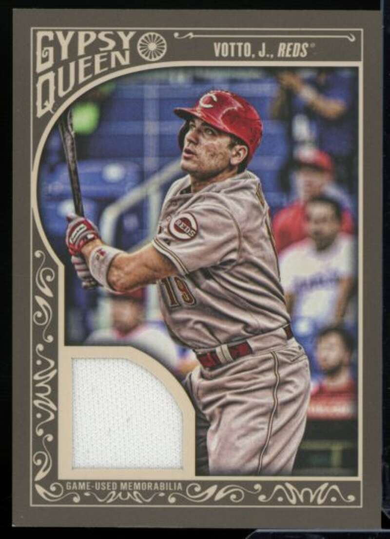 Joey Votto Card 2015 Topps Gypsy Queen Relics #GQRJVO  Image 1