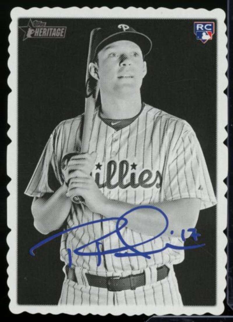 Rhys Hoskins Card 2018 Topps Heritage '69 Topps Deckle Edge #23  Image 1