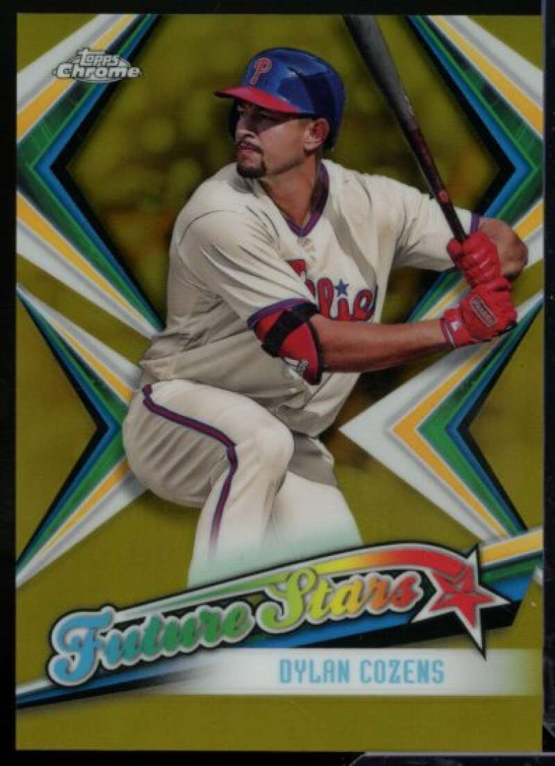 Dylan Cozens Rookie Card 2019 Topps Chrome Future Stars Gold Refractors #FS13  Image 1