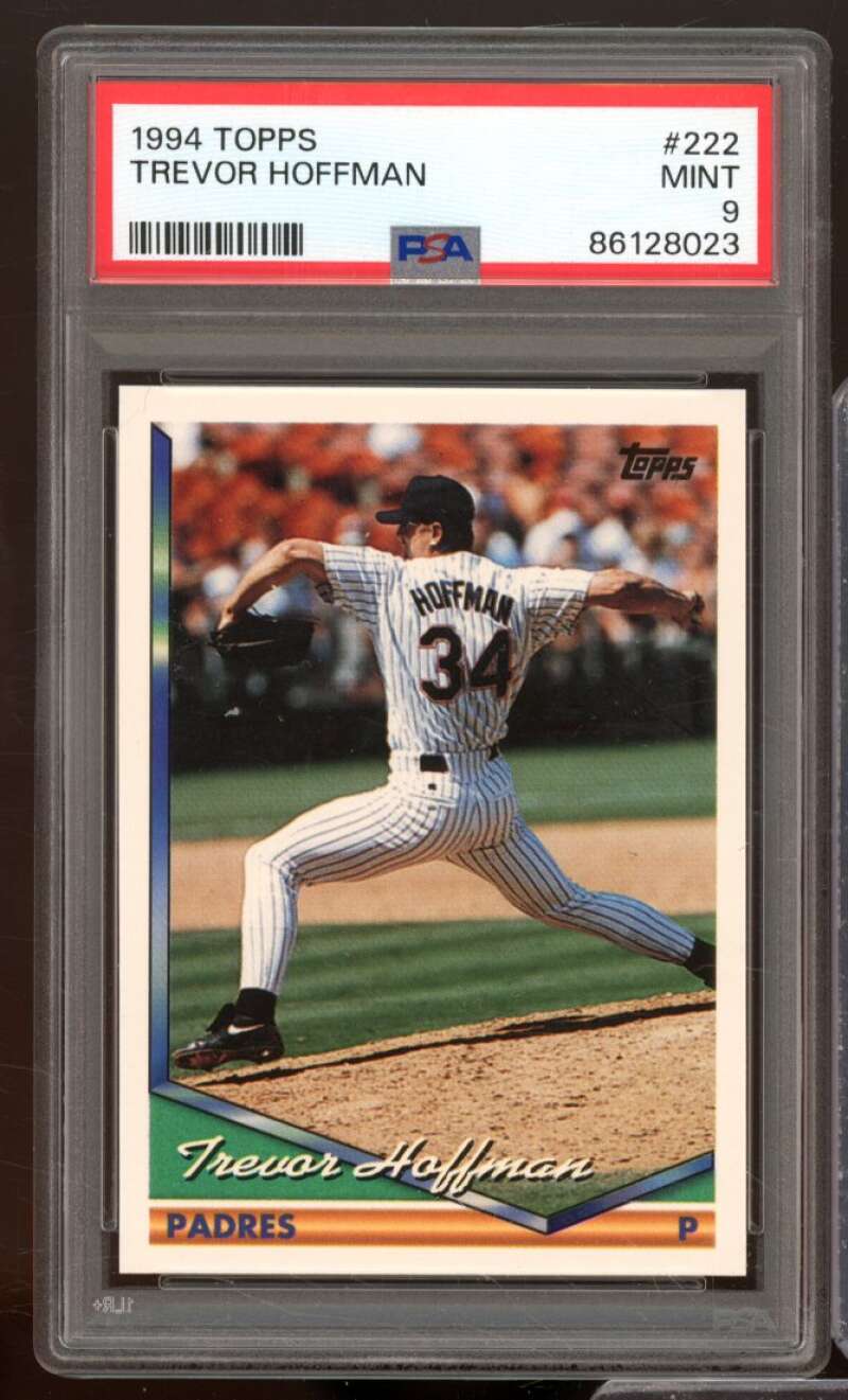 Trevor Hoffman Card 1994 Topps #222 PSA 9 Image 1