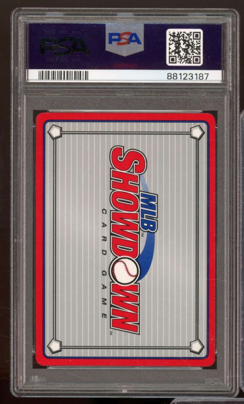 Derek Jeter Card 2000 MLB Showdown #S15 PSA 9 Image 2