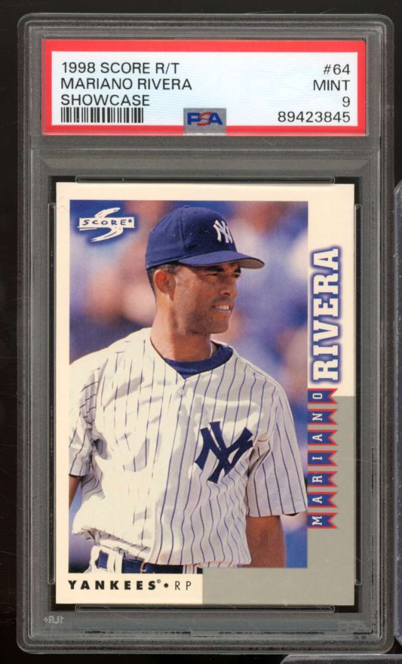 Mariano Rivera Card 1998 Score #64 PSA 9 Image 1