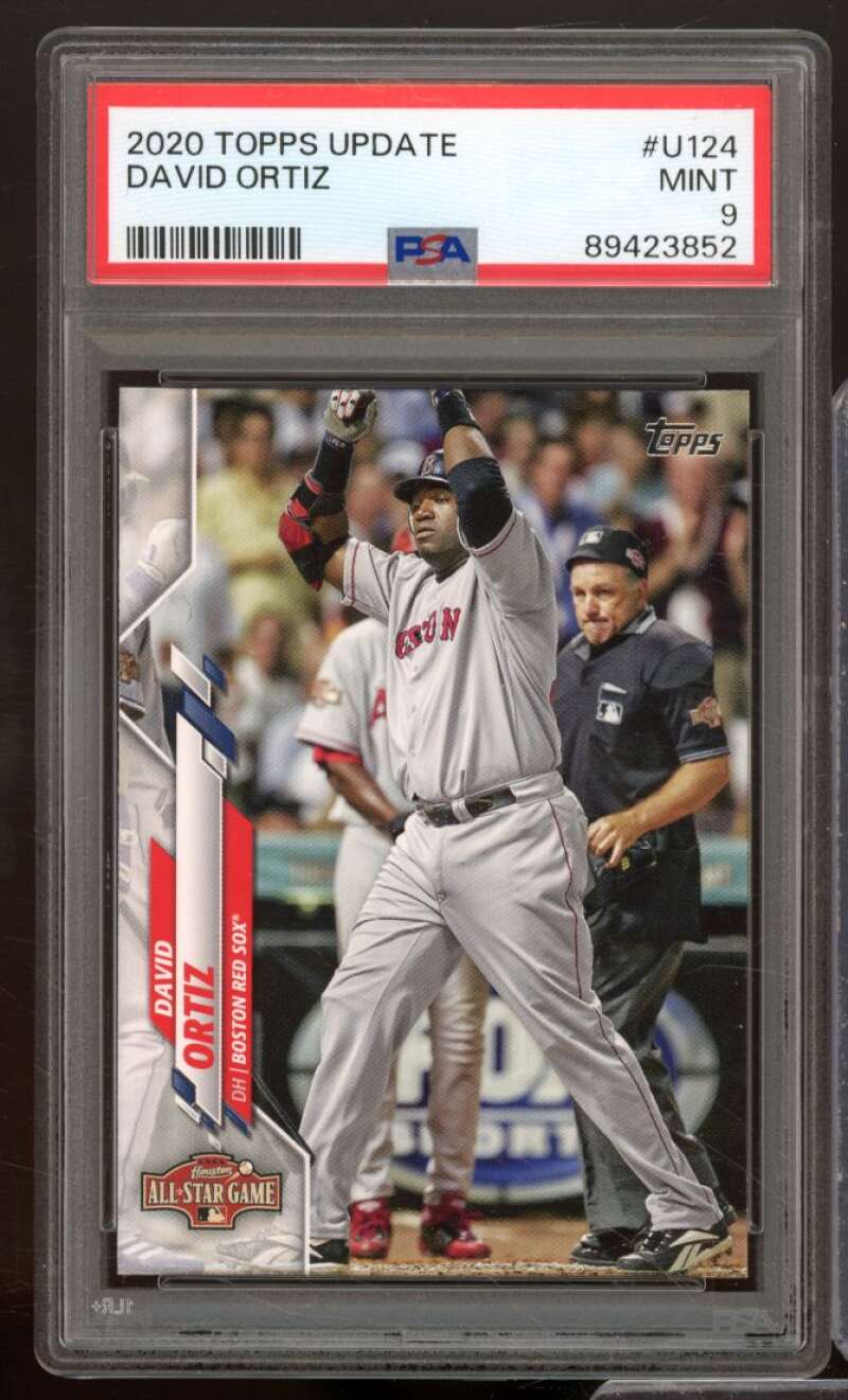 David Ortiz Card 2020 Topps Update #U124 PSA 9 Image 1