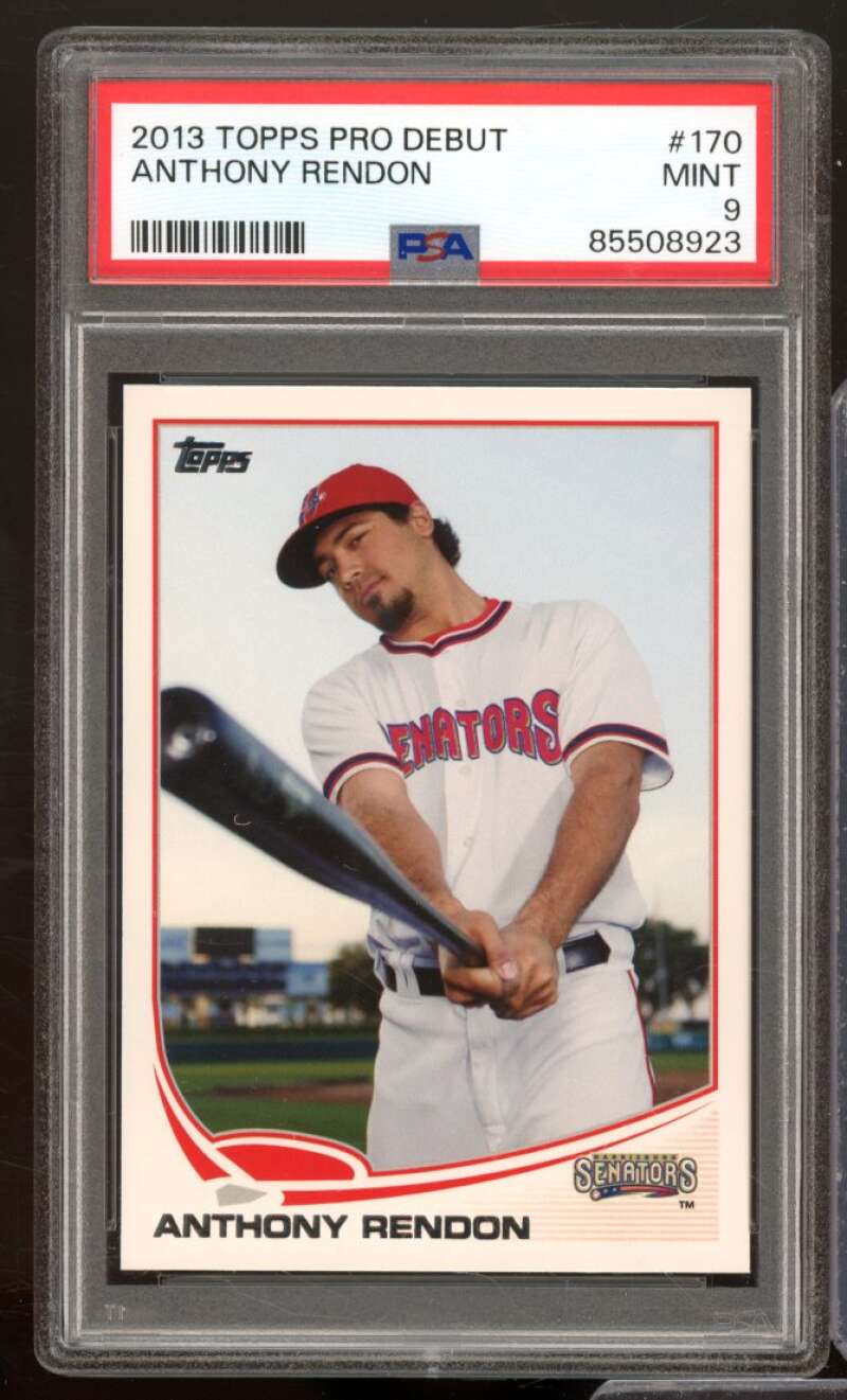 Anthony Rendon Rookie Card 2013 Topps Pro Debut #170 PSA 9 Image 1