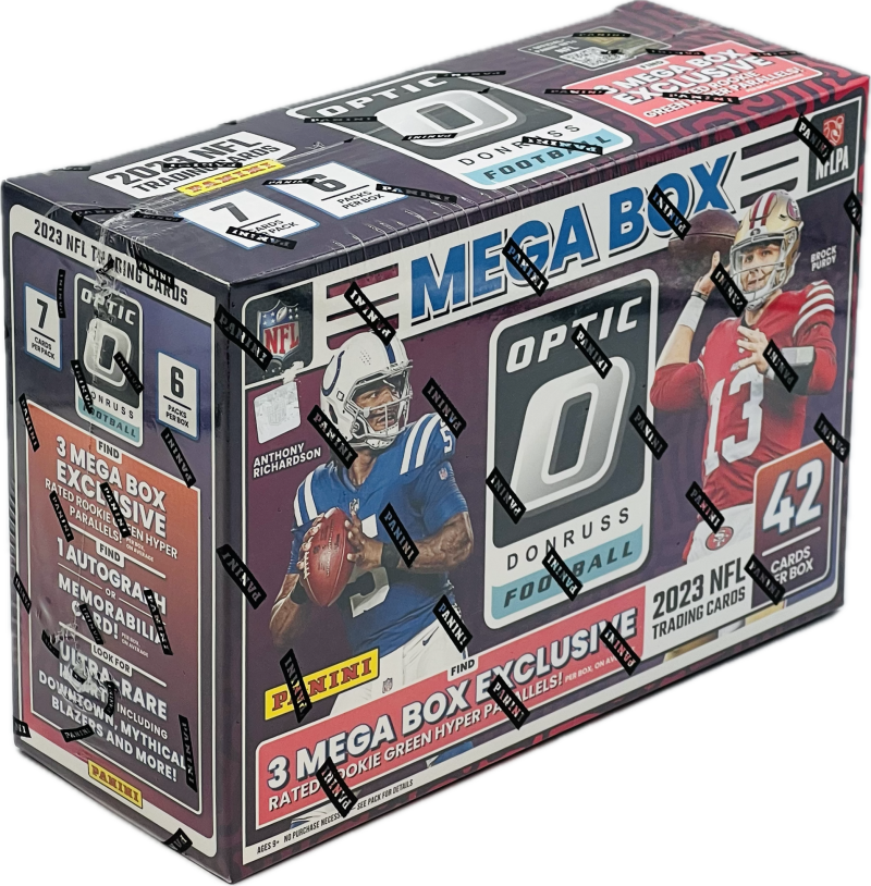 2023 Panini Donruss Optic Football Mega Box (Green Hyper Parallels) Image 2