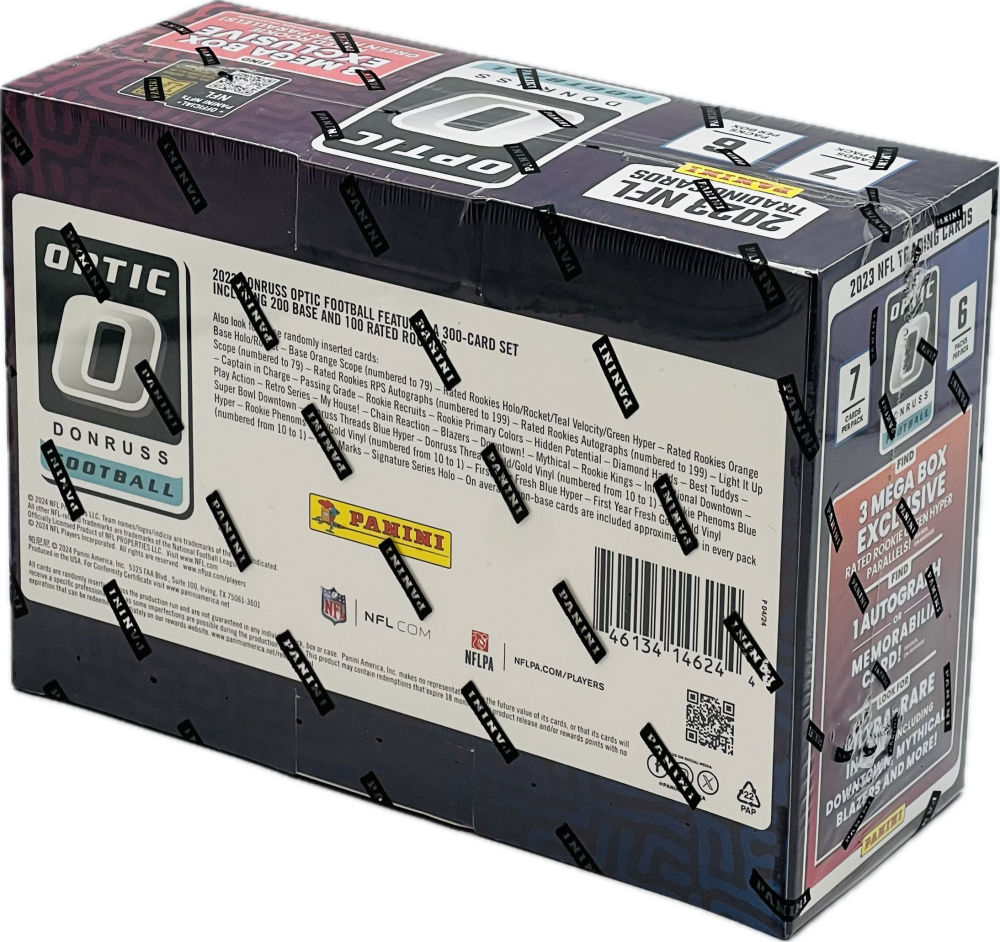 2023 Panini Donruss Optic Football Mega Box (Green Hyper Parallels) Image 3