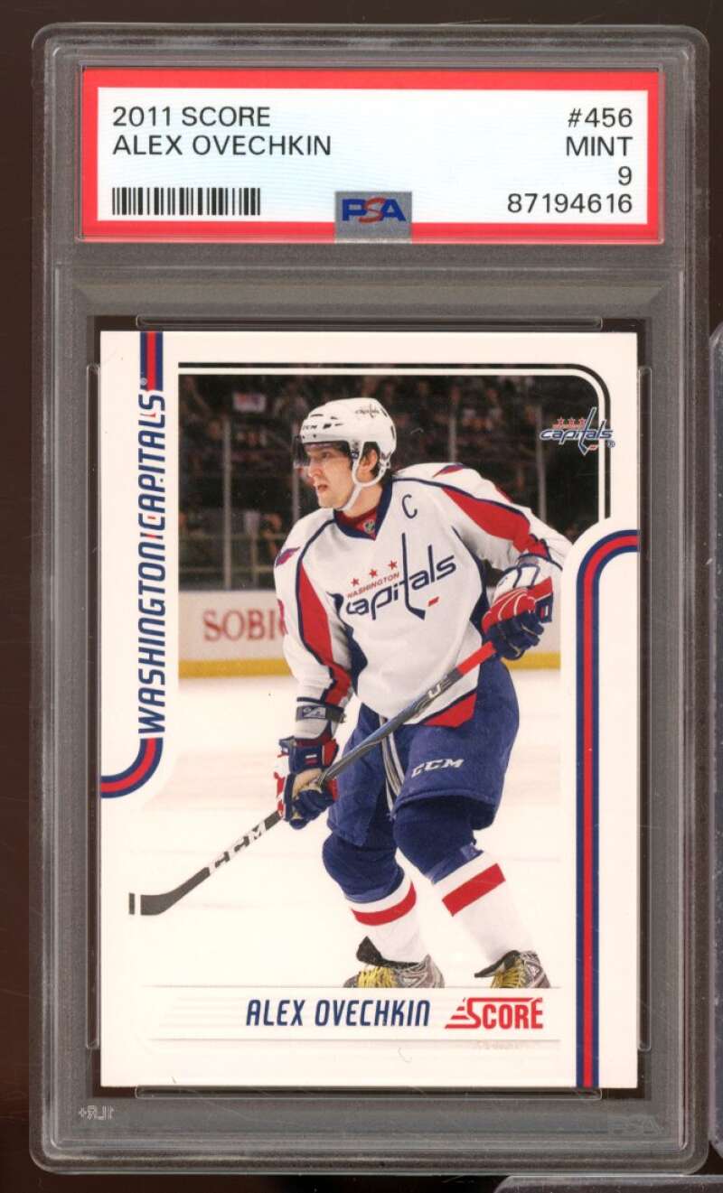 Alex Ovechkin Card 2010-11 Score #456 PSA 9 Image 1