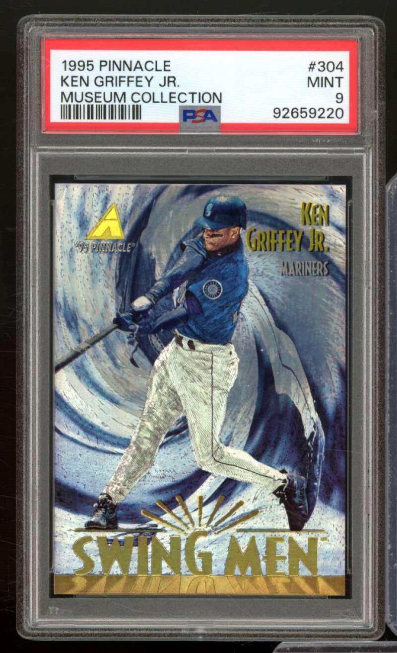 Ken Griffey Jr. Card 1995 Pinnacle Museum Collection #304 PSA 9 Image 1