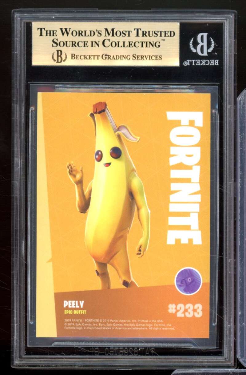 Peely Card 2019 Fortnite Series 1 USA Holofoil #233 BGS 9.5 Image 2