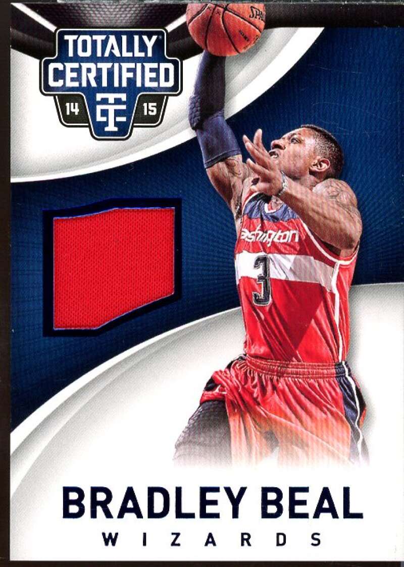 Bradley Beal Card 2014-15 Totally Certified Jerseys Blue #12  Image 1