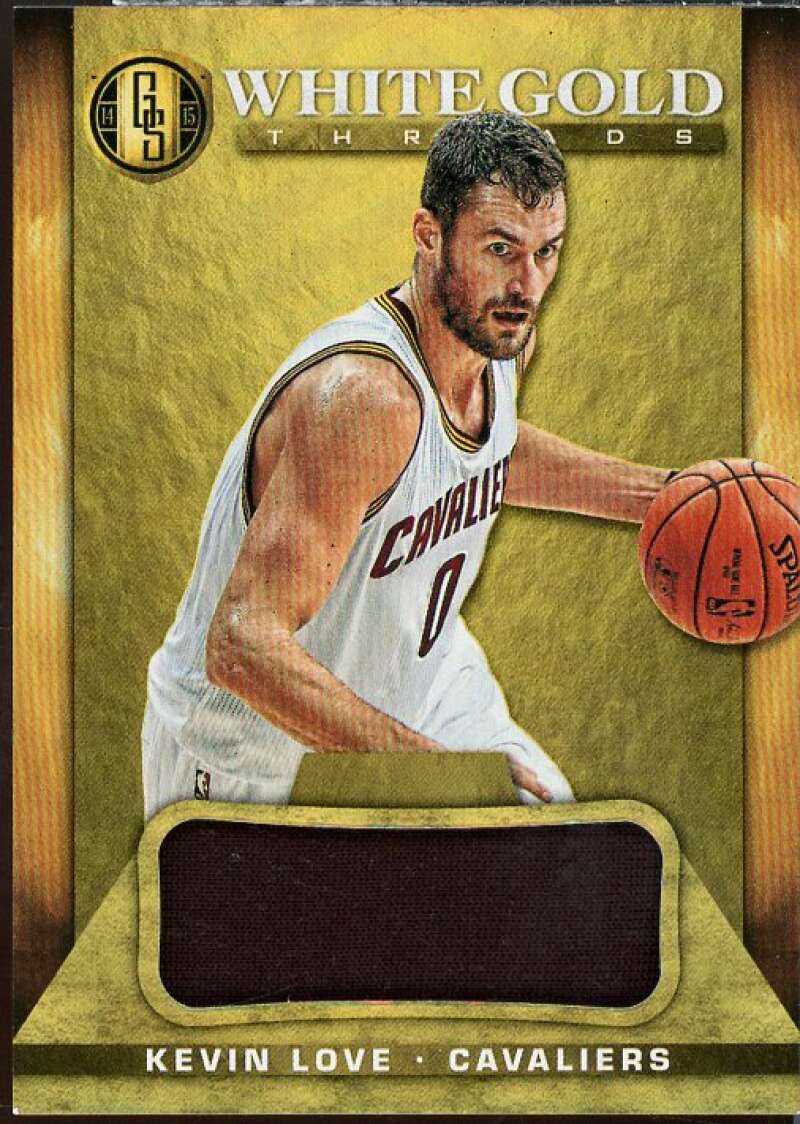 Kevin Love Card 2014-15 Panini Gold Standard White Gold Threads #7  Image 1