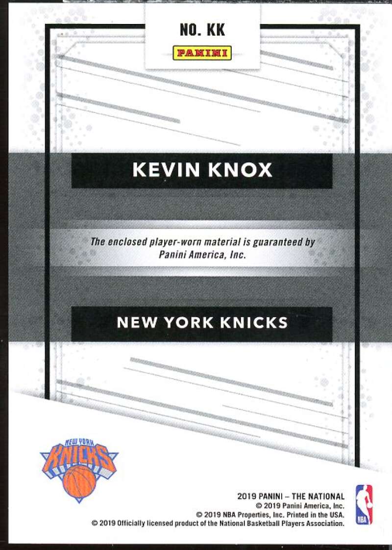 Knox II 2019 Panini National Convention Rookie Memorabilia Rainbow Spokes #KK  Image 2