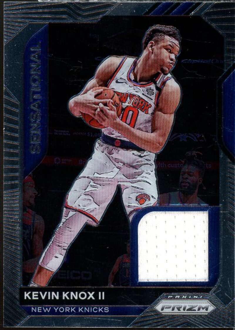 Kevin Knox II Card 2020-21 Panini Prizm Sensational Swatches #91  Image 1