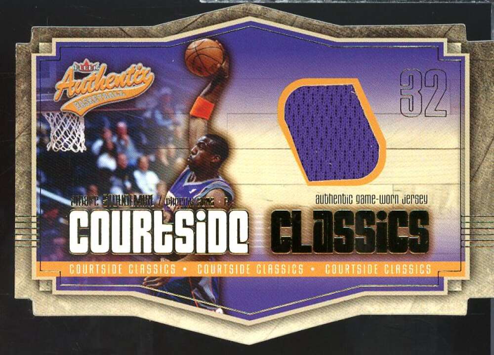 Amare Stoudemire Card 2003-04 Fleer Authentix Courtside Classics Game-Used #6  Image 1