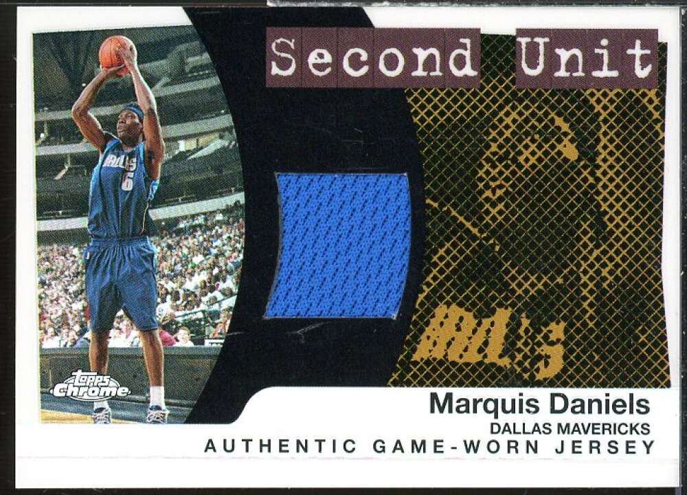 Marquis Daniels Card 2005-06 Topps Chrome Second Unit Refractors #MD  Image 1