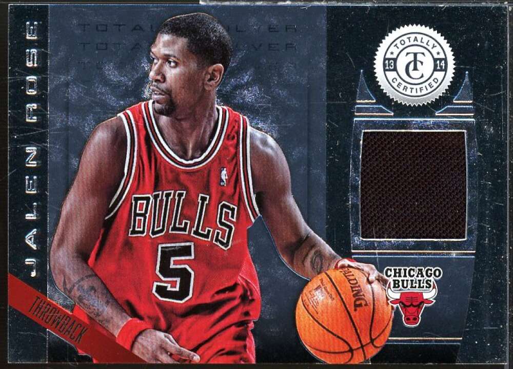 Jalen Rose Card 2013-14 Totally Certified Materials #160  Image 1