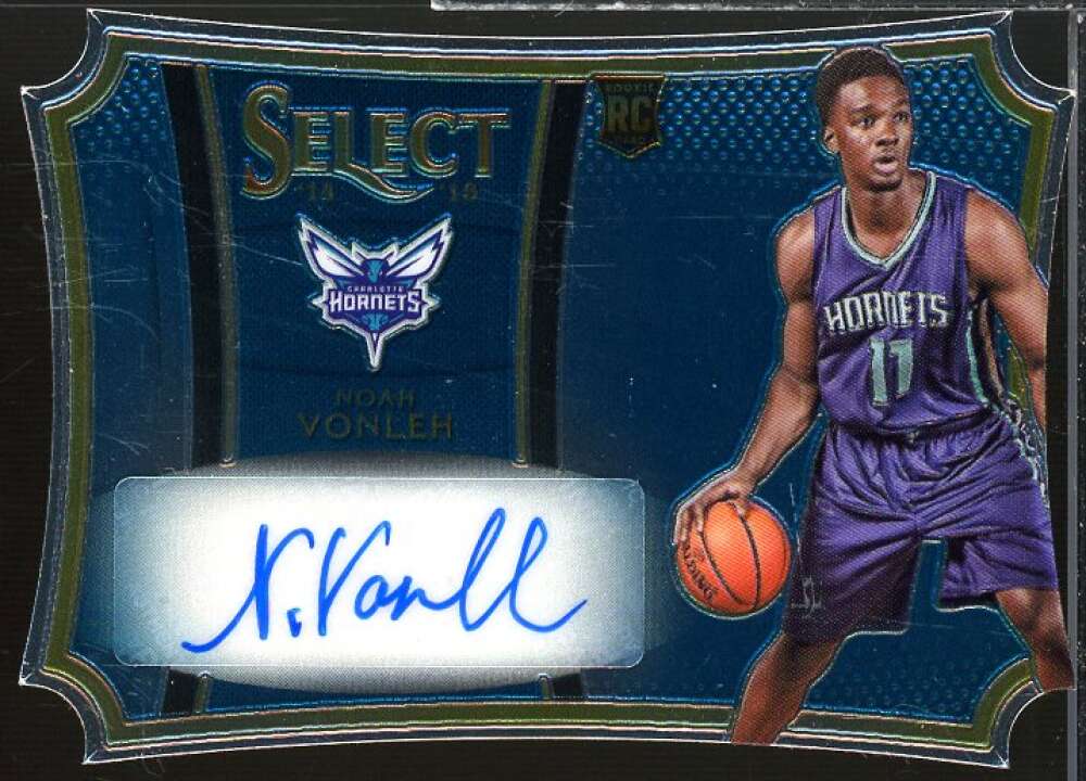 Noah Vonleh Rookie Card 2014-15 Select Die Cut Autographs #79  Image 1