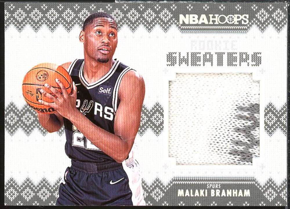 Malaki Branham Rookie Card 2022-23 Hoops Rookie Sweaters #20  Image 1