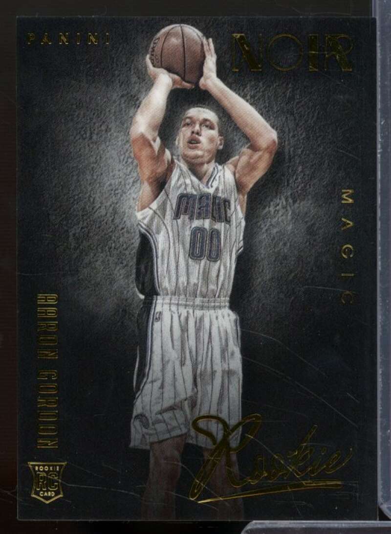 Aaron Gordon BW Rookie Card 2014-15 Panini Noir #77  Image 1