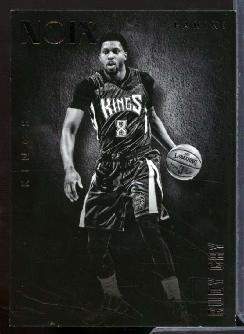 Rudy Gay BW Card 2014-15 Panini Noir #30  Image 1