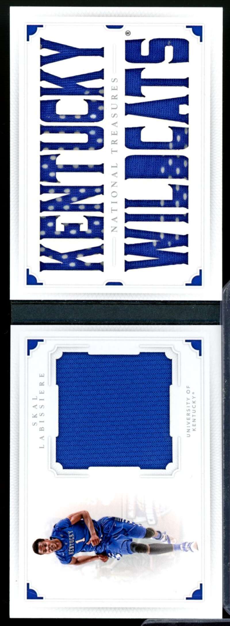 Labissiere 2016 National Treasures Collegiate Combo Player Material Booklet #14  Image 2