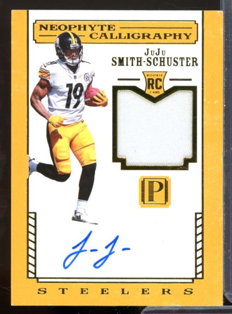 JuJu Smith-Schuster JSY AU Rookie Card 2017 Panini Pantheon Gold #128  Image 1