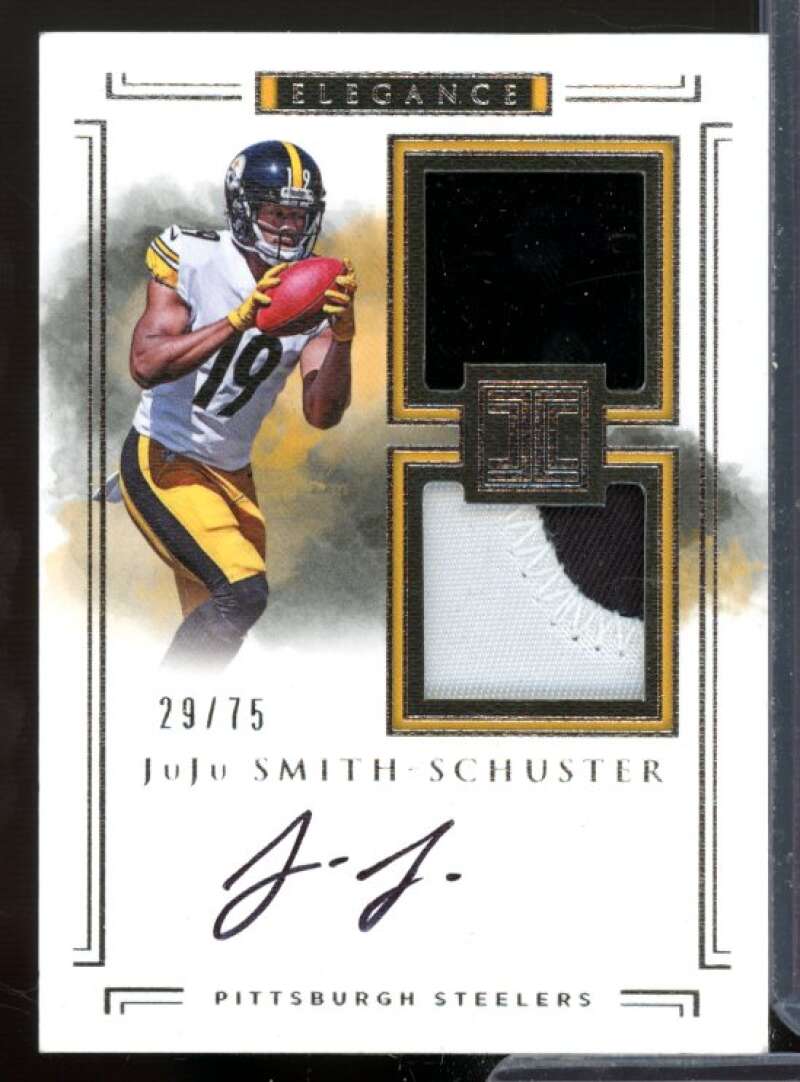 JuJu Smith-Schuster HEL PAT/75 Rookie Card 2017 Panini Impeccable #116  Image 1