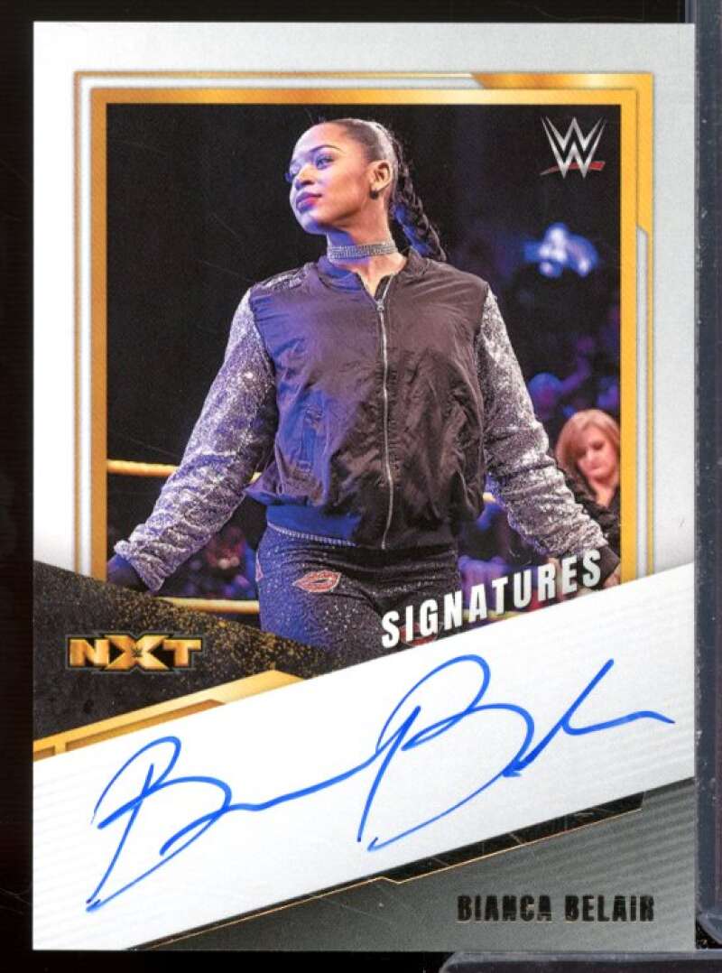 Bianca Belair Card 2022 Panini WWE NXT Alumni Signatures #ASBBL  Image 1