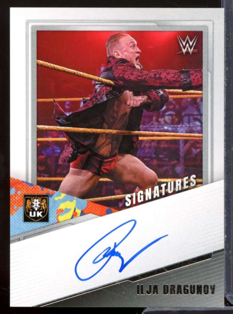 Ilja Dragunov Card 2022 Panini WWE NXT Signatures #NSILD  Image 1