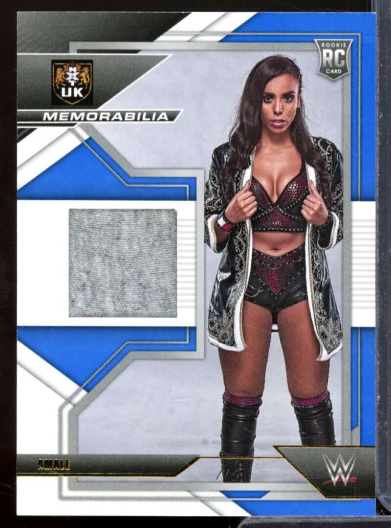 Amale Rookie Card 2022 Panini WWE NXT Memorabilia Blue #NXMAML  Image 1