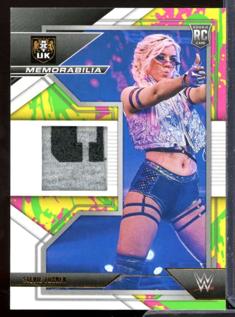 Stevie Turner Rookie 2022 Panini WWE NXT Memorabilia Black and Gold #NXMSTN  Image 1