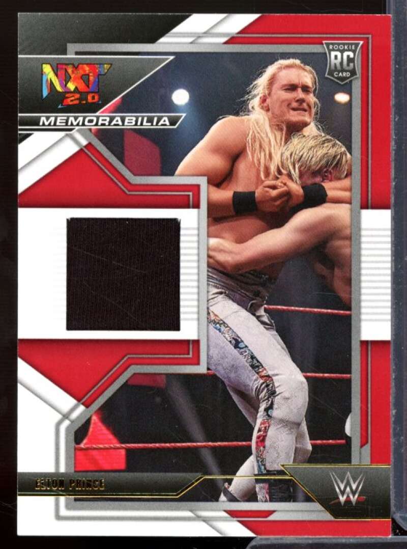 Elton Prince Rookie Card 2022 Panini WWE NXT Memorabilia Red #NXMELP  Image 1