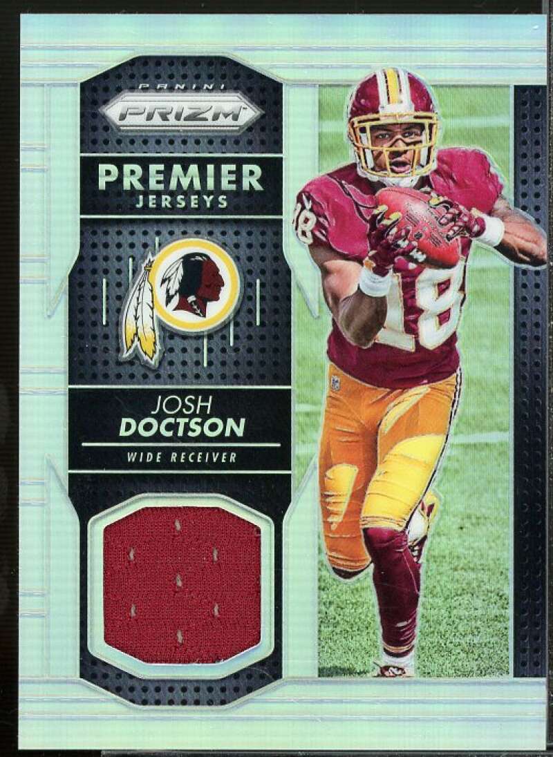 Josh Doctson Card 2016 Panini Prizm Prizm Premier Jerseys #6  Image 1