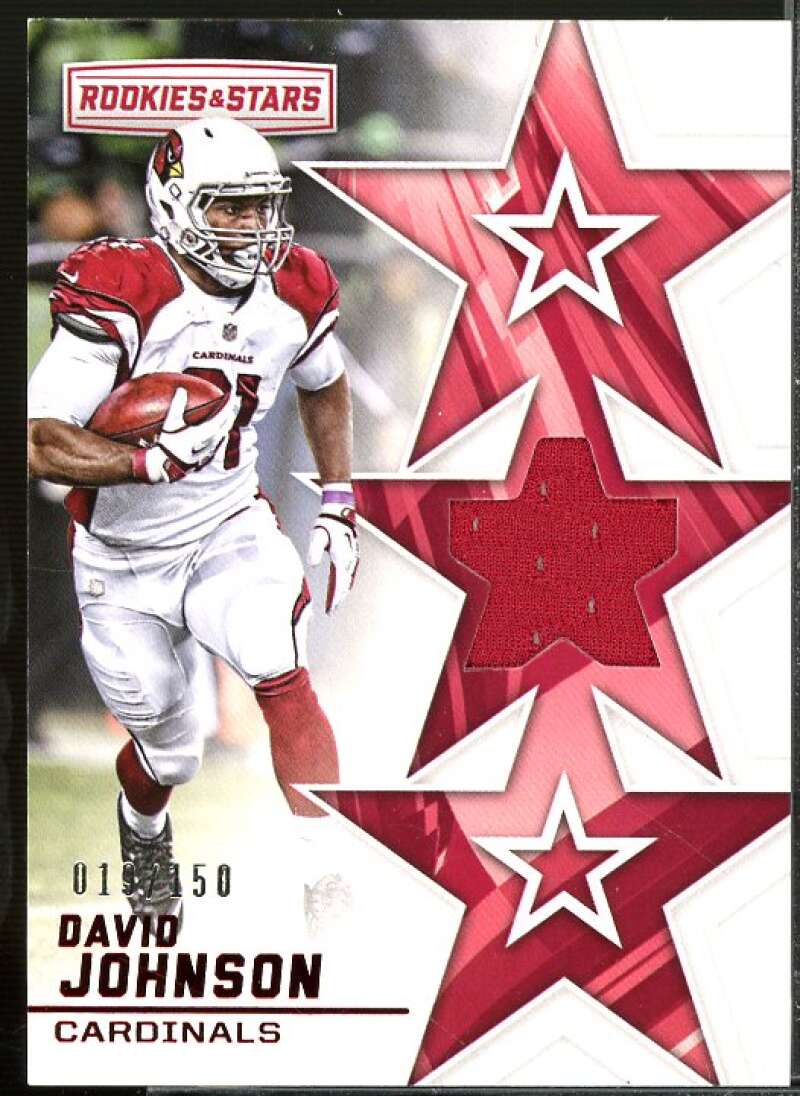 David Johnson Card 2016 Rookies Stars One Star Materials #20  Image 1