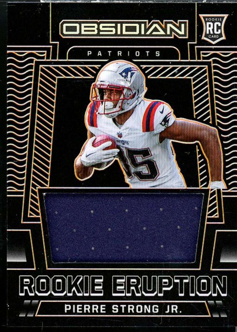 Strong Jr. RC 2022 Obsidian Rookie Eruption Materials Electric Etch Orange #38  Image 1