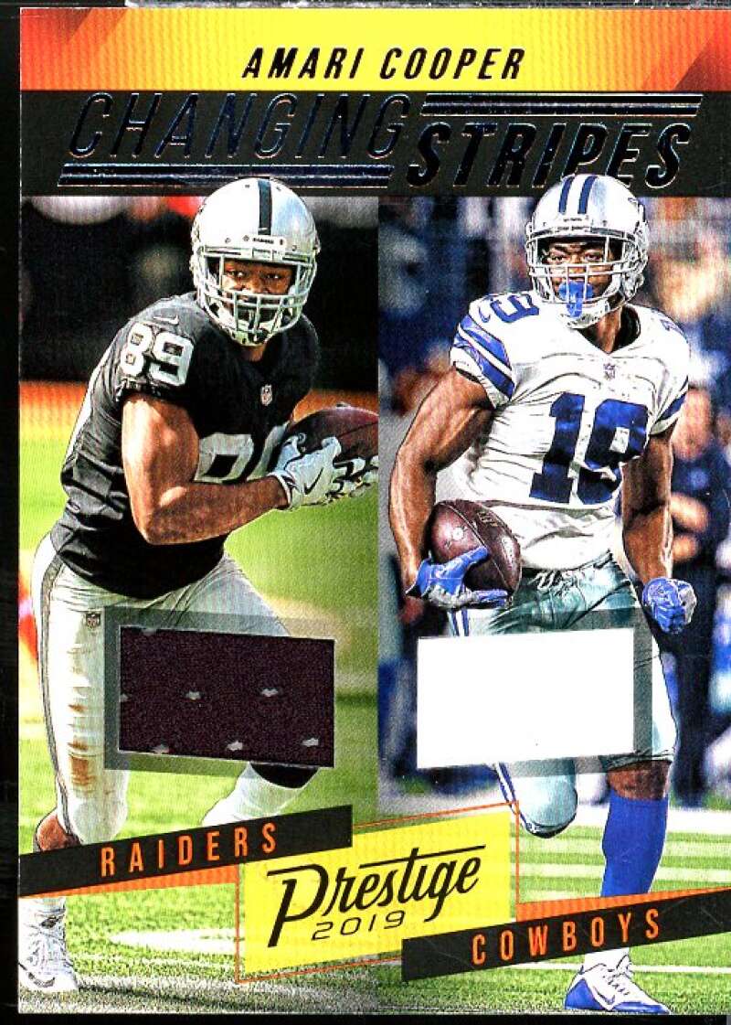 Amari Cooper Card 2019 Prestige Changing Stripes Jerseys #8  Image 1