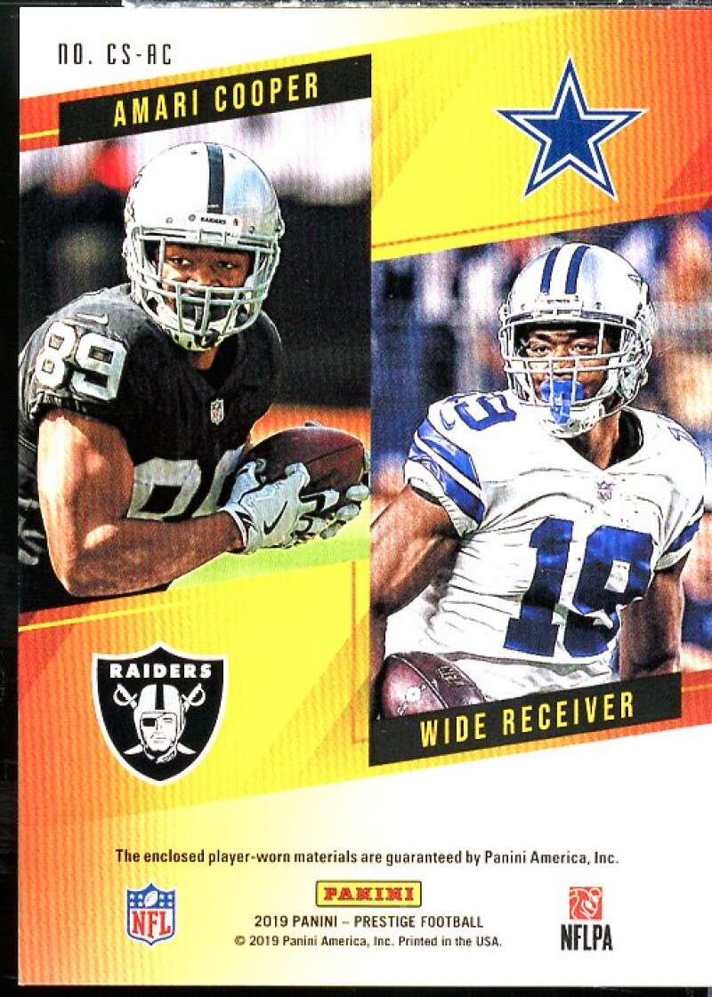 Amari Cooper Card 2019 Prestige Changing Stripes Jerseys #8  Image 2