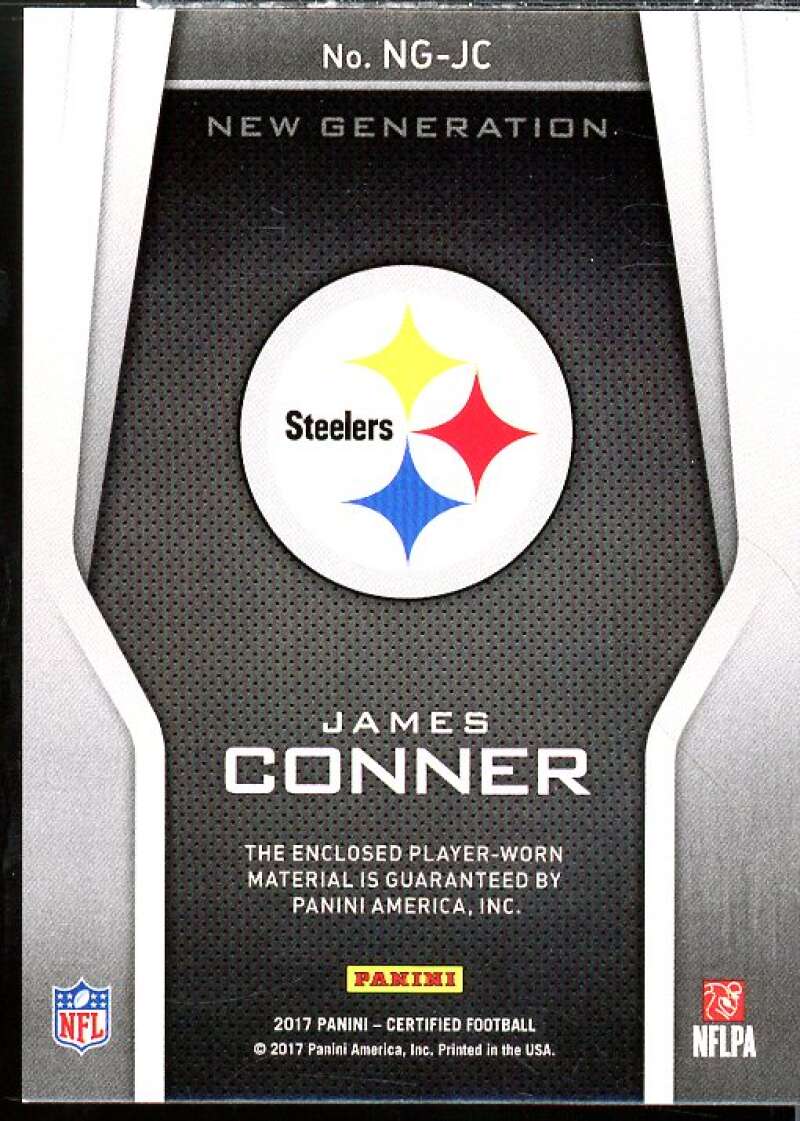 James Conner Card 2017 Certified New Generation Jerseys #27  Image 2